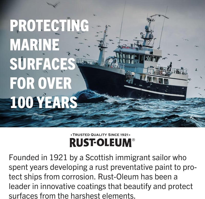 RUST-OLEUM إضافة مضادة للانزلاق من رست-أوليوم لطلاءات البحرية - أبيض، 4 أونصات (113.4 جرام) - Image 2