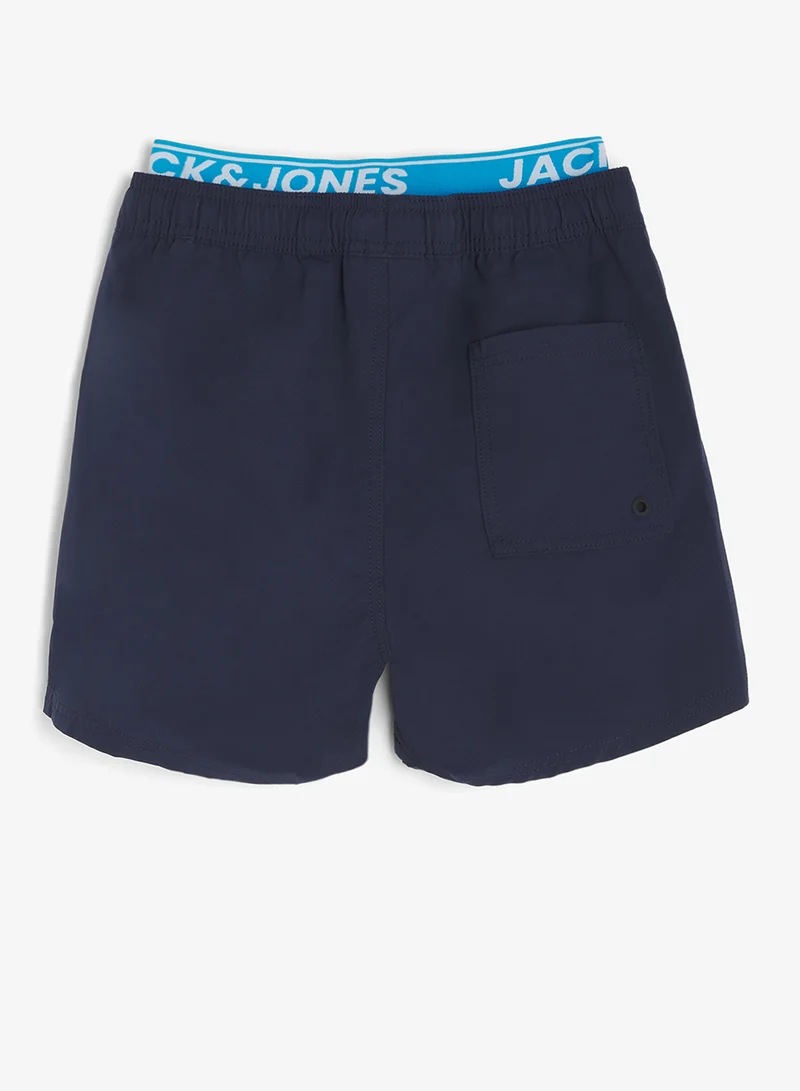 Jack & Jones Junior Youth 3 Pack Logo Boxer