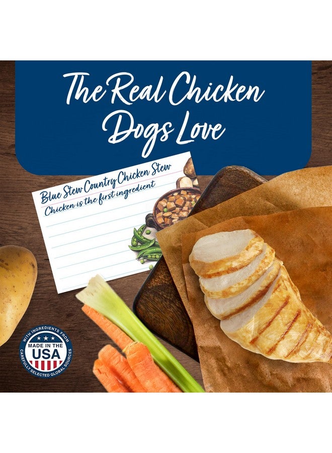 Blue Buffalo Blue's Stew Grain Free Natural Adult Wet Dog Food, Chicken Stew 12.5 oz cans (Pack of 12) - Image 3