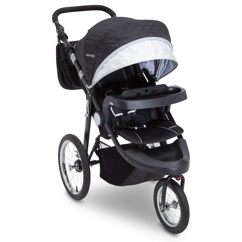 Delta CHILDREN Jeep CrossCountry Sport Plus Jogging Stroller by Delta Children Charcoal Galaxy