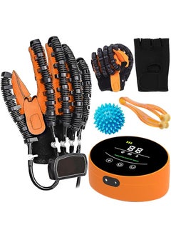 HaLunhi Robotic Gloves for Finger Rehabilitation for Stroke and Hemiplegia Patients, Hand Dysfunction Patient Training Device Stroke Hemiplegia Finger Orthosis for Long-Term Pain Relief and Posture Correction  - Image 1