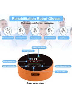 HaLunhi Robotic Gloves for Finger Rehabilitation for Stroke and Hemiplegia Patients, Hand Dysfunction Patient Training Device Stroke Hemiplegia Finger Orthosis for Long-Term Pain Relief and Posture Correction  - Image 2
