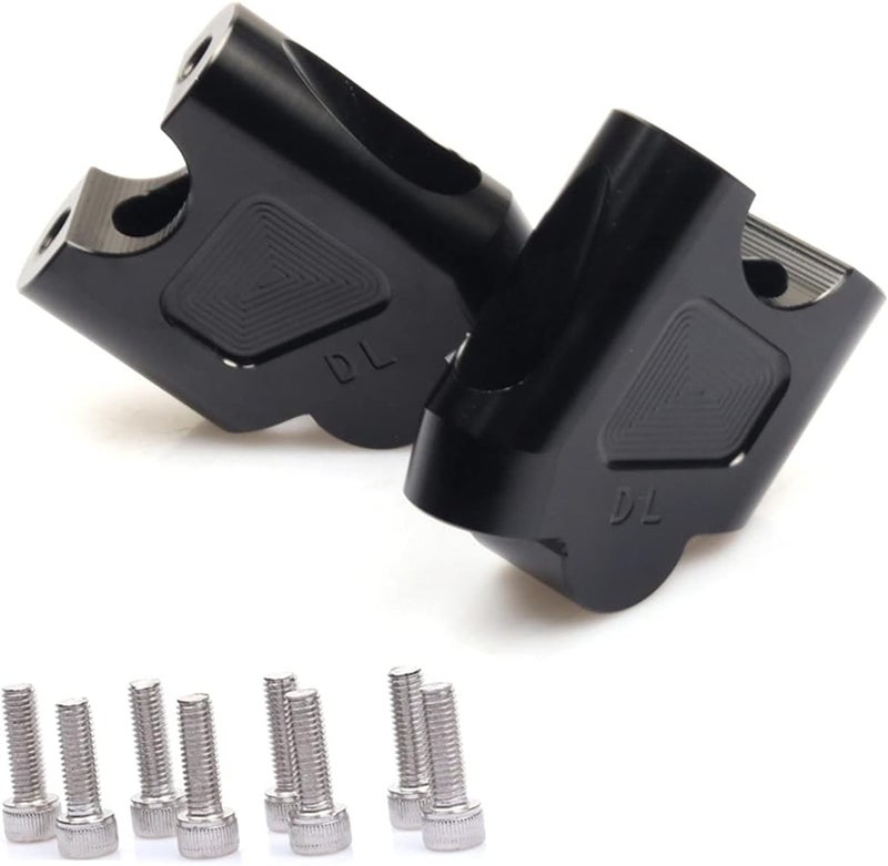 DEMULAX Motorcycle CNC Handlebar Riser Kit - Image 1