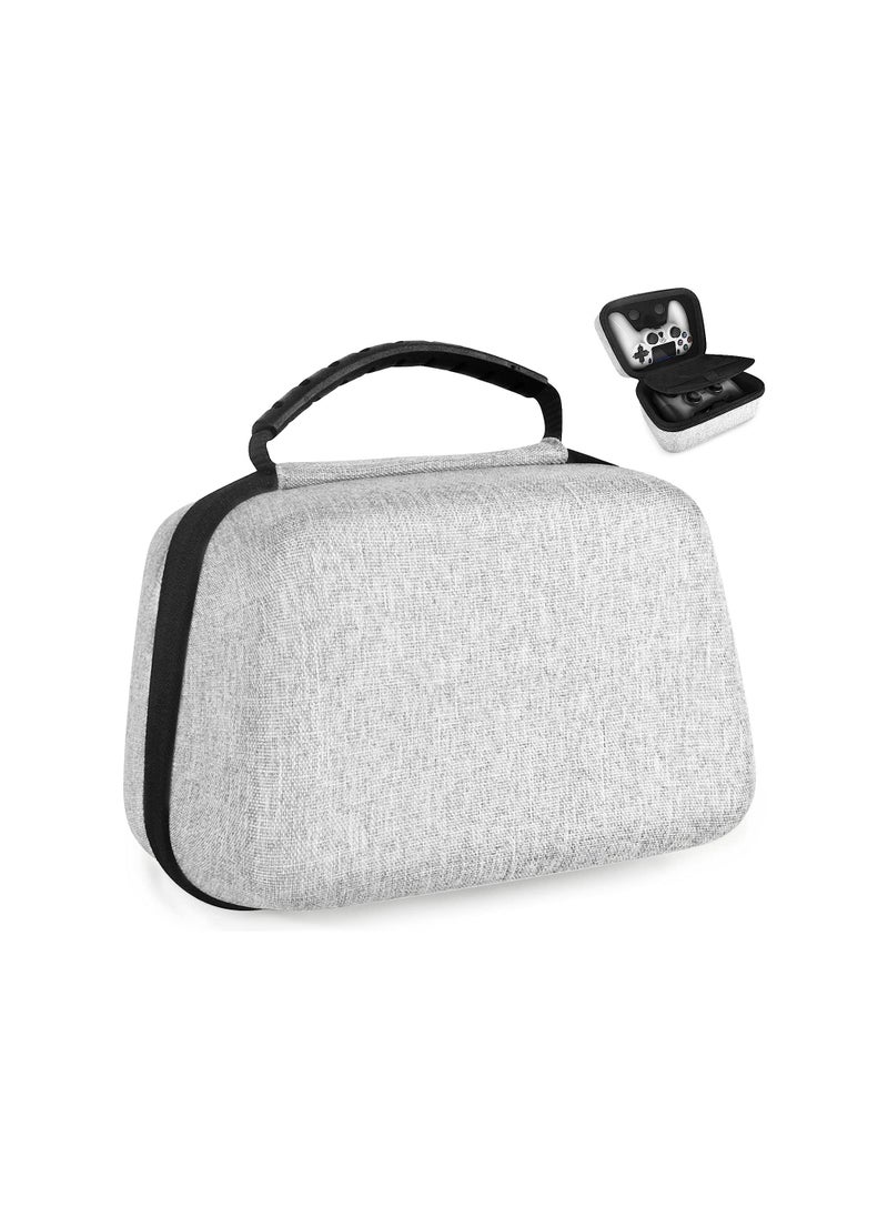 Y&D Console Controller Hard Case, Carrying Travel Bag for 2 Controllers, Game Storage Compatible with PS-5, PS-4, X-Box, Switch Pro (Grey)  - Image 1