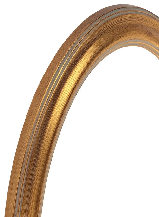 Stein Design Oval Frames - Hand-Finished Open-Back Oval Frames for Canvas, Paintings, Artists, Museum Display, Pictures, & More! - [Gold - 11"x14"] - Image 2