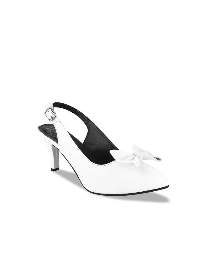 شوتوبيا Shoetopia Pointed Toe and Bow Detailed  Pumps for Women & Girls