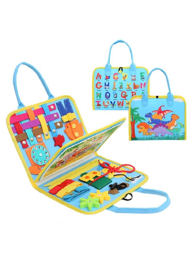 Felt Learning Board Early Education Board Felt Diy Early Education Teaching Aids Children's Educational Toys Busy Board Dressing Board