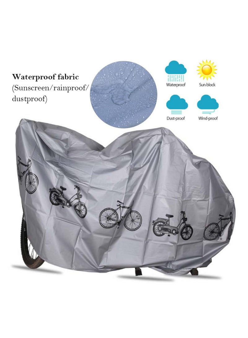 1pcs Waterproof Bike Bicycle Cover Outdoor UV Guardian MTB Bike Case For The Bicycle Prevent Rain Bike Cover Bicycle Accessories 210 * 100 CM - Image 4