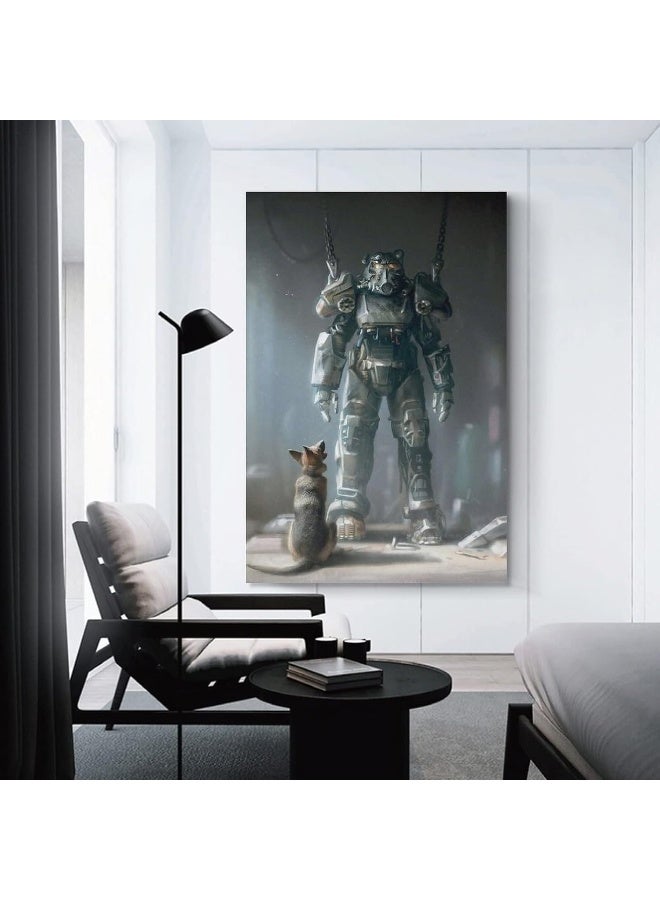 Home Trove ENYPOLIS Fallout 4 Classic Popular Game Posters & Prints on Canvas Wall Art Poster For Room Decor Unframe 12x18inch(30x45cm)  - Image 5