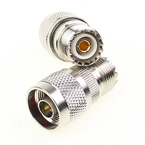 exgoofit N Male to UHF Female Pack 3pcs RF Antenna Coaxial Coax Adapter SO-239 Jack Coax Adapter SO239 Connector - Image 5