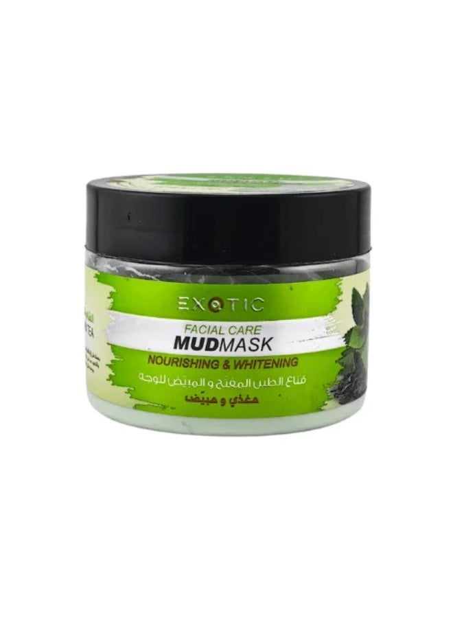 Exotic Green Tea Nourishing & Whitening Facial Mud Mask – 400 ML
