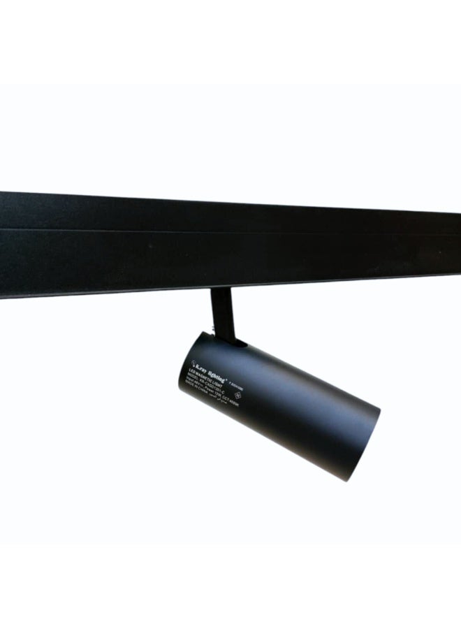 Kray 12W Magnetic Track Light - 4000K Daylight White, Adjustable & Flexible for Indoor Lighting - Energy Efficient Spotlight. - Image 2