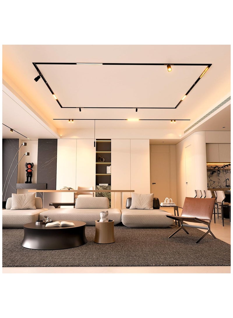 Kray 12W Magnetic Track Light - 4000K Daylight White, Adjustable & Flexible for Indoor Lighting - Energy Efficient Spotlight. - Image 5