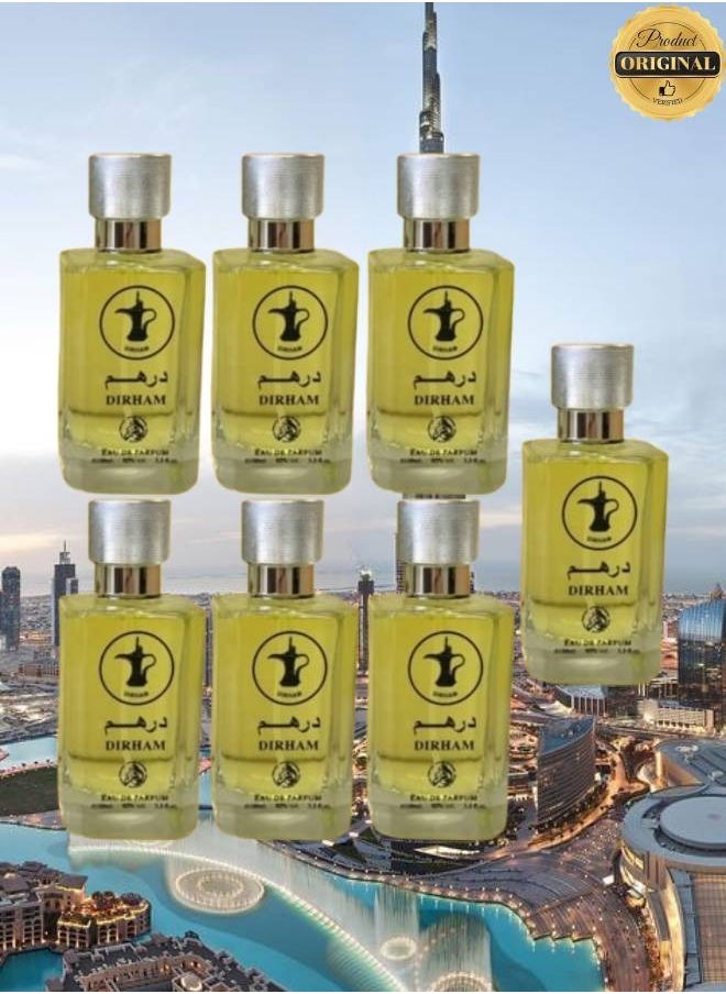 ALFAKHR - 7 Pieces Dirham Perfume 100ML - Image 1