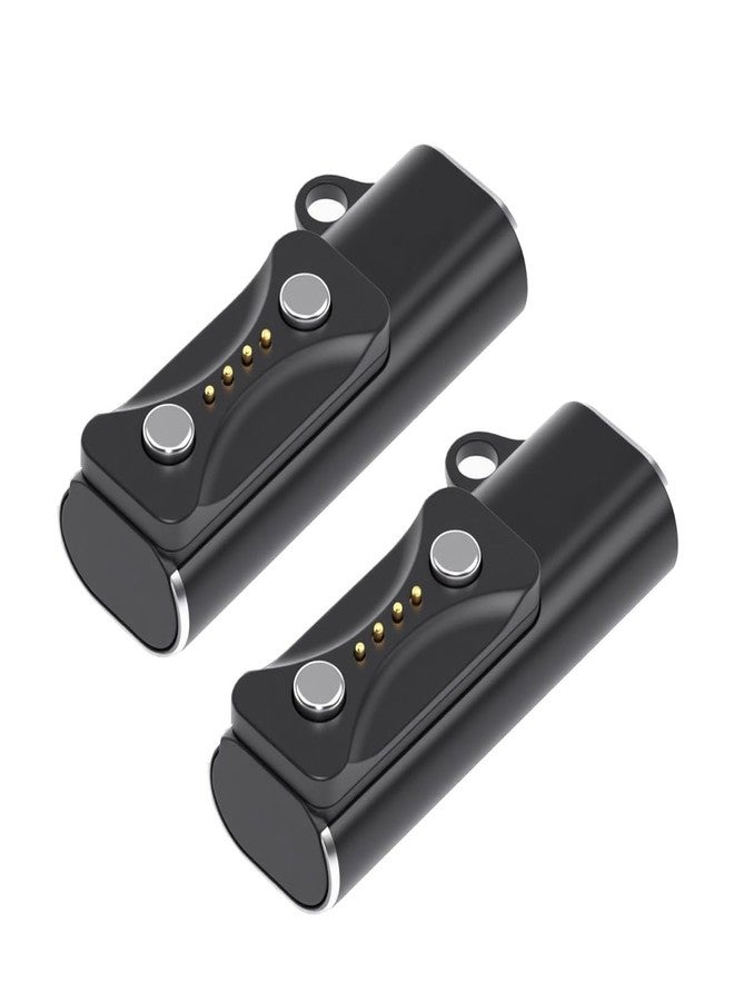 Cablecc 2pcs/lot USB Type-C Smart Watch Charging Magnetic Adapter to 2-Pin Compatible with Polar Vantage V3 M3 Pacer Pro IGNITE3 Grit X2 - Image 1