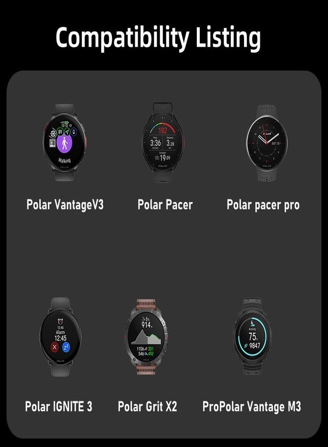 Cablecc 2pcs/lot USB Type-C Smart Watch Charging Magnetic Adapter to 2-Pin Compatible with Polar Vantage V3 M3 Pacer Pro IGNITE3 Grit X2 - Image 5