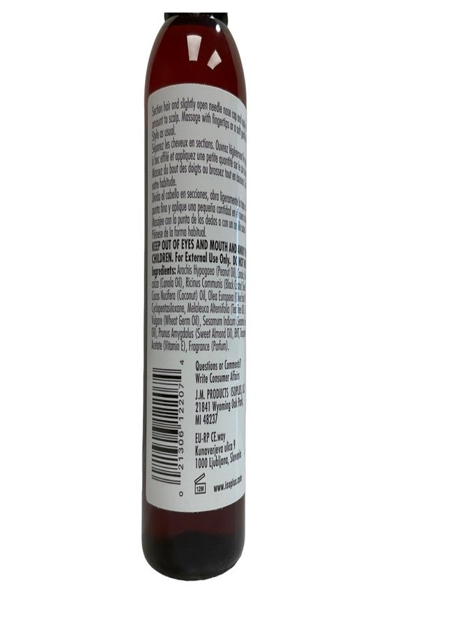 Isoplus Black Castor oil & coconut oil Hair and Scalp Therapy 4oz - Image 3