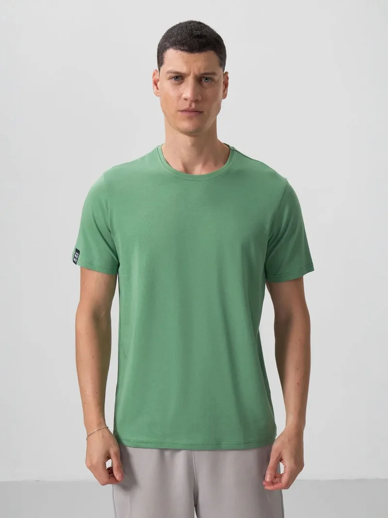 تومي لايف TOMMY Men's Cotton Elastane Crew Neck T-Shirt