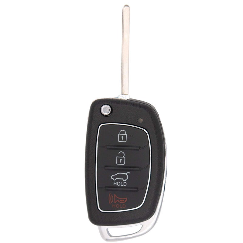Keyless2Go Replacement for Keyless Entry Remote Head Flip Car Key Fob for Hyundai Santa Fe TQ8-RKE-4F31 95430-2W110 - Image 5