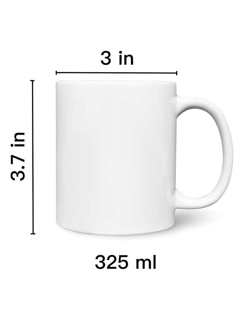 Story Of Candle Ceramic mug with the “ALWAYS EARNED NEVER GIVED” design printed in white  - Image 2