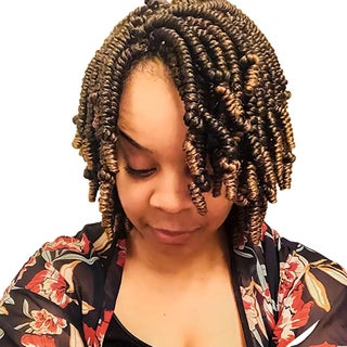 Niseyo Pre twisted Bob Spring Twist Hair 8 Inch 7 Packs Short Prelooped Crochet Braid T27Ombre Honey Blonde - pzsku/ZFB95E88069CAEB2BAC54Z/45/1746194479/6db83dde-32b6-4e8e-a2db-617292c9caa2
