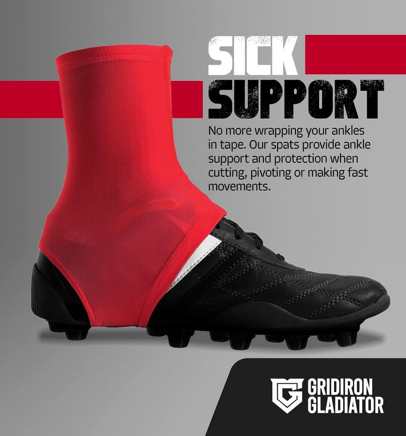 Gridiron Gladiator Cleat Covers - Football Spats - Football Cleat Cover - Cleat Spats for Soccer, Baseball & Softball - Image 5