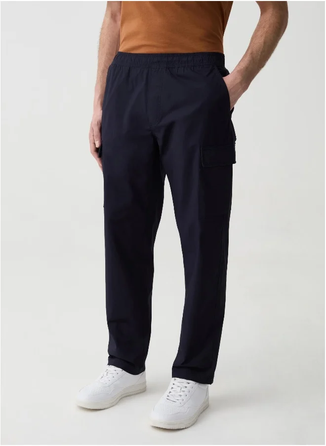 او في اس Cargo trousers in stretch cotton