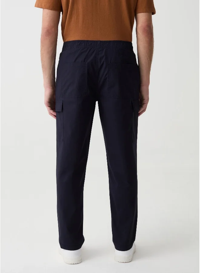 Ovs Cargo trousers in stretch cotton