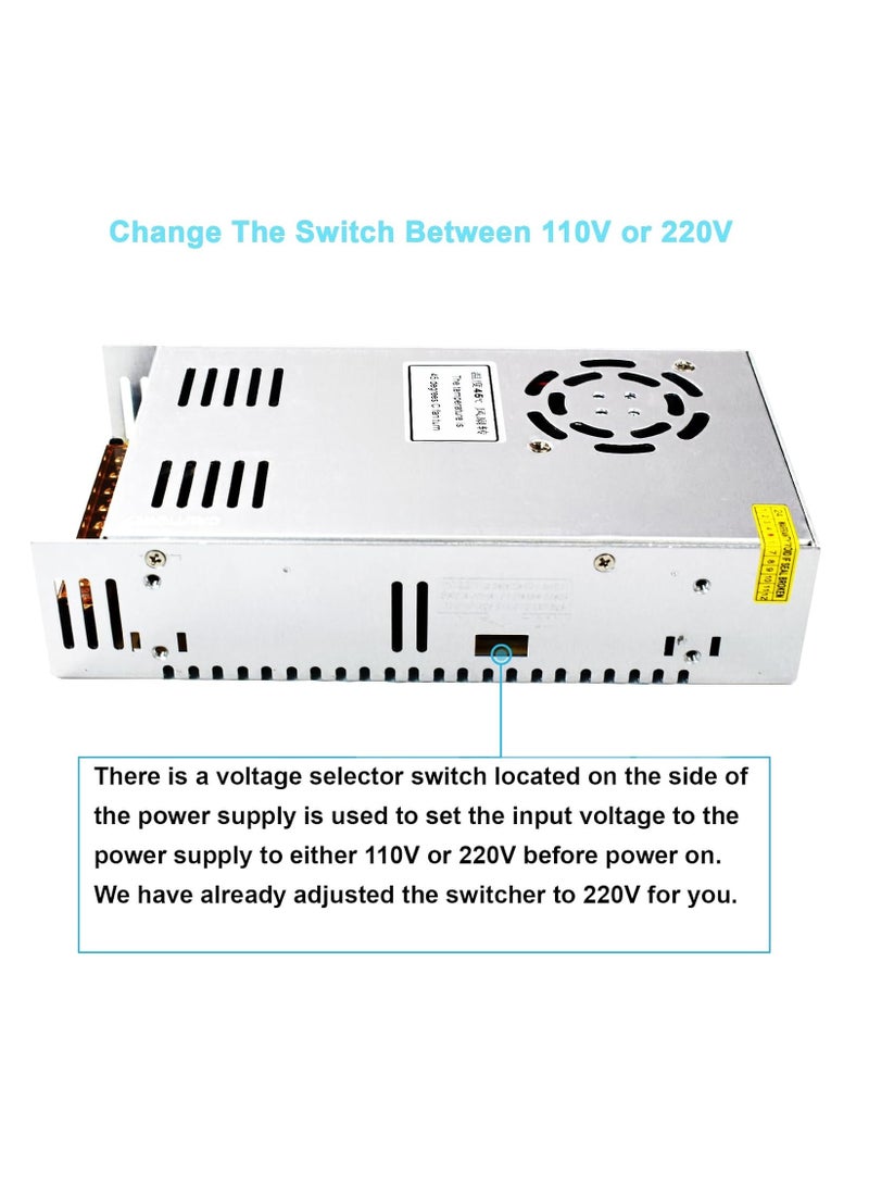 تحويل الطاقة 300 واط 5 فولت 60 أمبير لجهاز مراقبة كاميرات مستقر وقابل للتحويل من 110/220 فولت إلى 5 فولت - Image 4