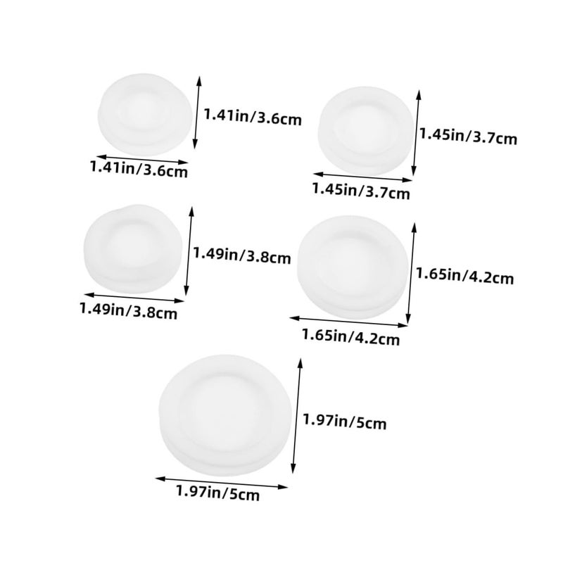 20pcs Rubber Stoppers for Piggy Bank Coin Savings Box End Plug Seal - Image 3