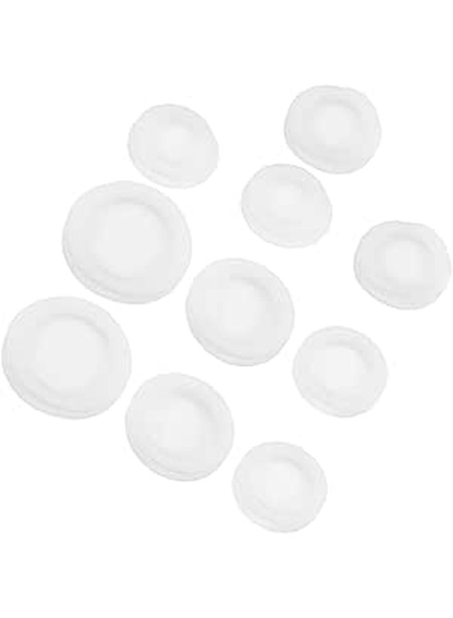 20pcs Rubber Stoppers for Piggy Bank Coin Savings Box End Plug Seal - Image 1