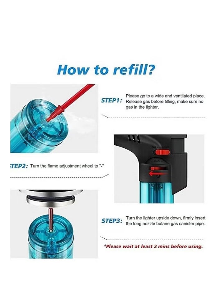 Habbaa Coal Torch Lighter Refillable  - Image 5