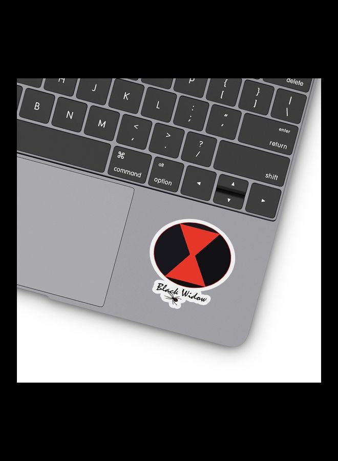 RKN Vintage Black Widow Logo Stickers - Image 2
