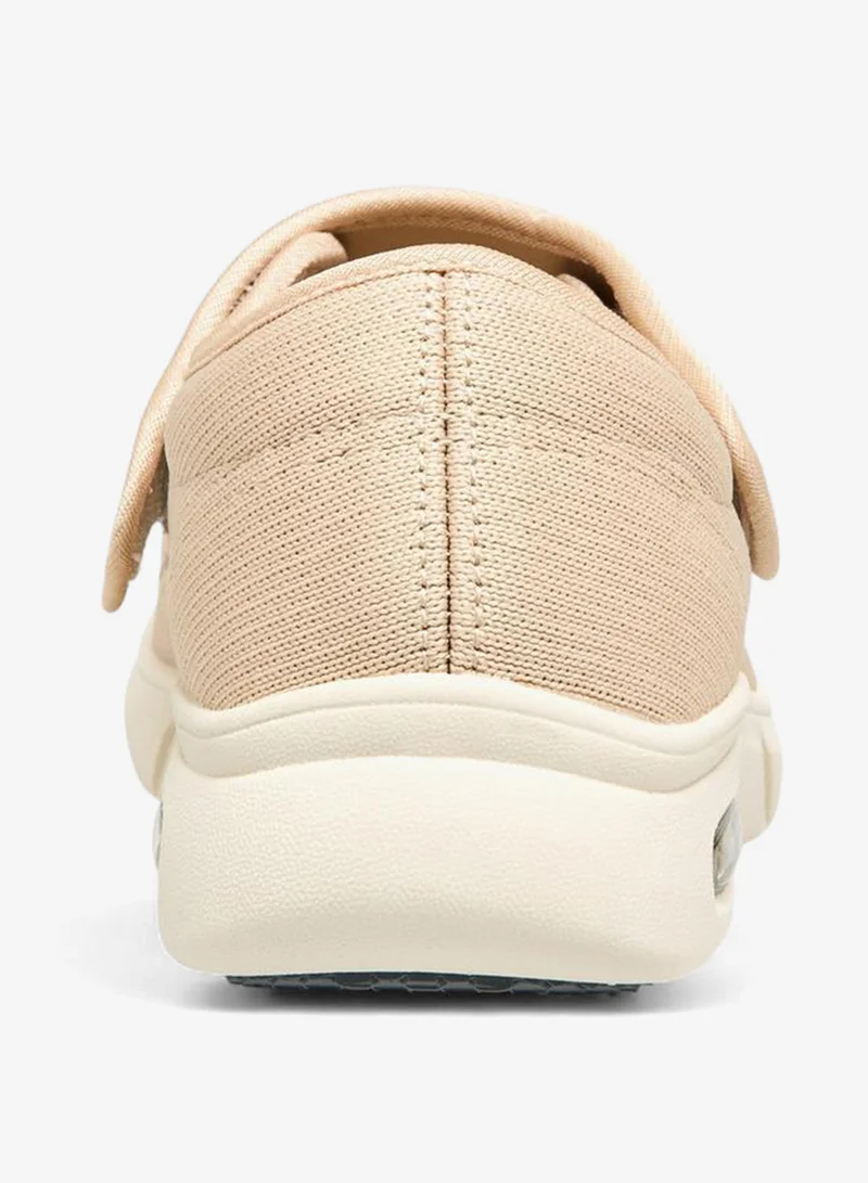 Le Confort BEIGE Textured Diabetic Shoes with Hook and Loop Closure for Women | Best Price UAE
