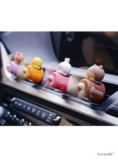 Joyeworld Bunny Cony Pilot Car Air Freshener Perfume Fragrance Car Accessories Interior Decoration Rotating Propeller Magnetic Design  - Image 5
