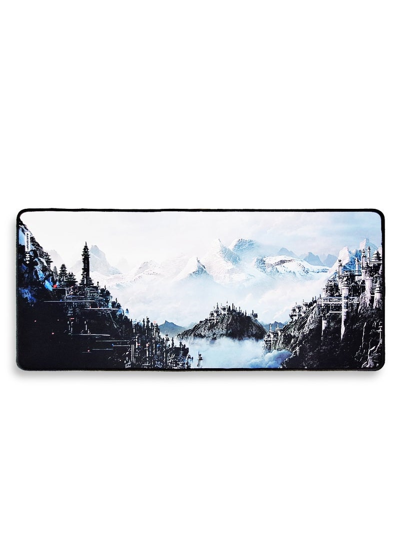 Generic - Mouse Pad XL 70cmx30cmx3mm  – Extended Gaming & Office Mousepad with Non-Slip Rubber Base – Smooth Surface for Precise Control, Durable & Comfortable for Keyboard and Mouse Setup – Ideal for Gamers & Professionals - Image 1