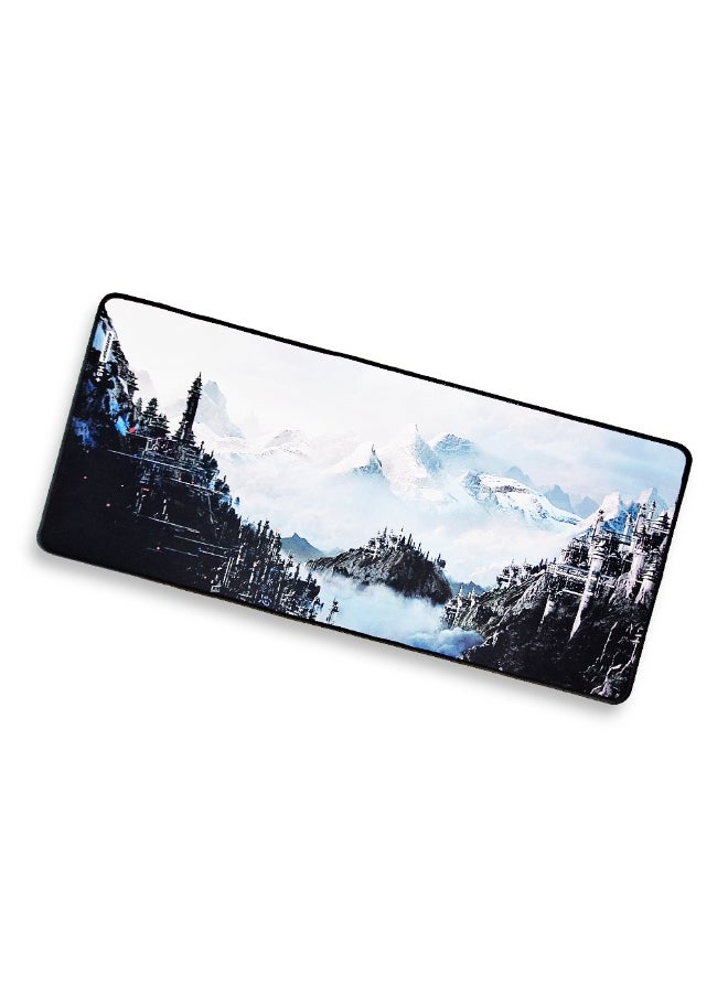 Generic - Mouse Pad XL 70cmx30cmx3mm  – Extended Gaming & Office Mousepad with Non-Slip Rubber Base – Smooth Surface for Precise Control, Durable & Comfortable for Keyboard and Mouse Setup – Ideal for Gamers & Professionals - Image 1