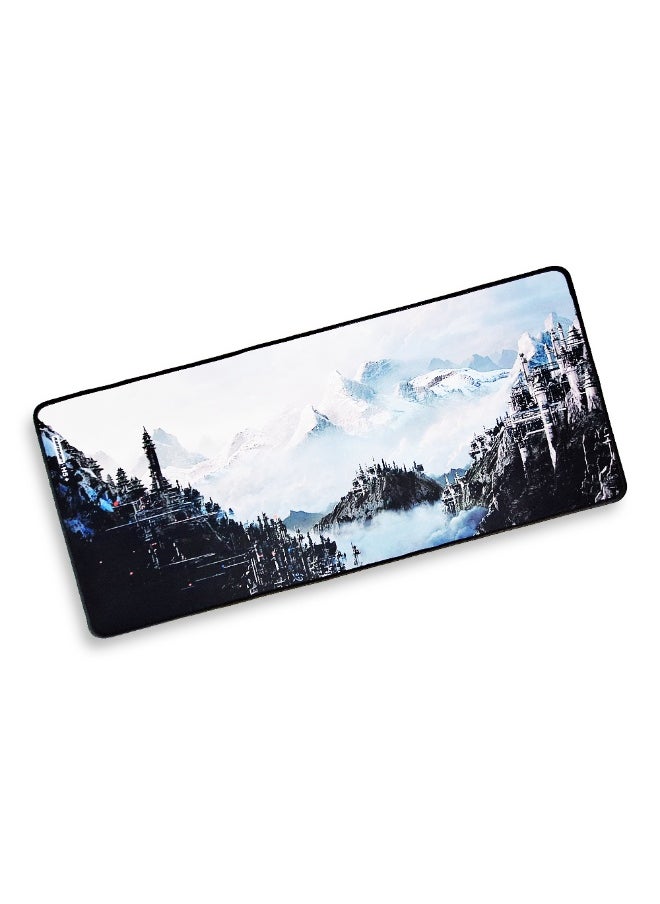 Generic - Mouse Pad XL 70cmx30cmx3mm  – Extended Gaming & Office Mousepad with Non-Slip Rubber Base – Smooth Surface for Precise Control, Durable & Comfortable for Keyboard and Mouse Setup – Ideal for Gamers & Professionals - Image 1