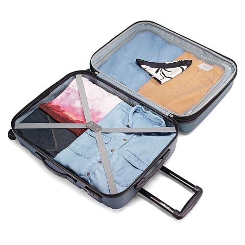 Samsonite Omni PC Hardside Expandable Luggage with Spinner Wheels, Teal, Carry-On 20-Inch - Image 3