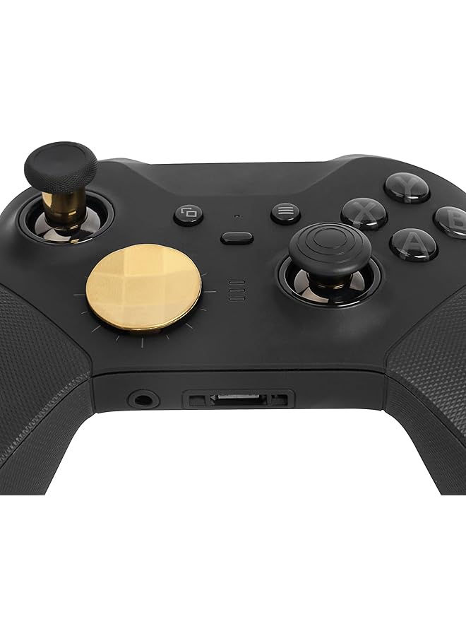 13 In 1 Metal Thumbsticks For Xbox One Elite Series 2 Elite Series 2 Controller Accessory Parts Gaming Accessory Replacement Metal Mod 6 Swap Joystick 4 Paddles 2 D Pads 1 Tool (Plating Gold)  - Image 3