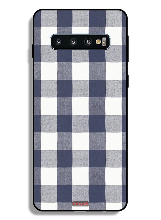 Tolwak Samsung Galaxy S10 Plus Protective Case Cover Cloth Pattern - Image 2