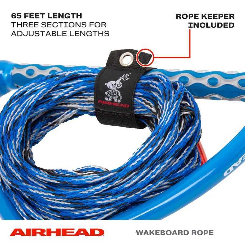 Airhead حبل التزلج على الماء Airhead، 3 أقسام، 65 قدم - Image 2