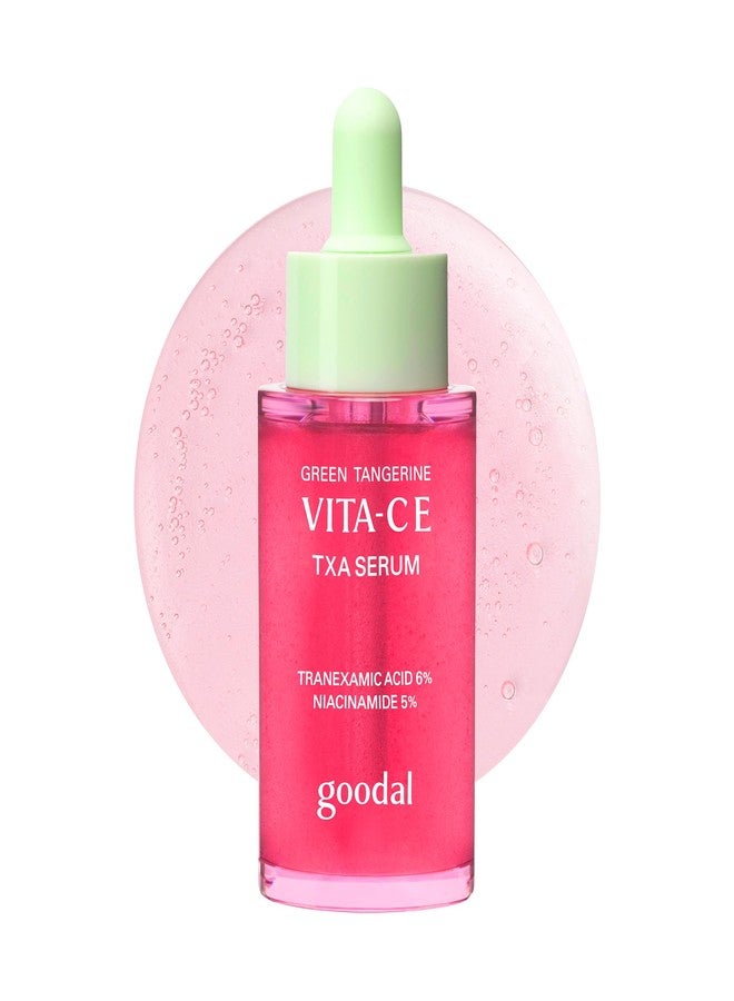 GOODAL Green Tangerine Vita C E TXA Serum | 6% Tranexamic Acid Serum for Face with 5% Niacinamide, Vitamin Exosome | Dark Spot Corrector for Uneven Skin Tone and Radiance | Korean Skincare, 1.01 Fl Oz - Image 1