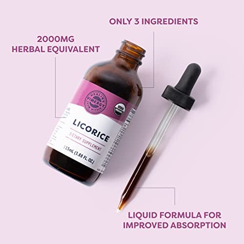 Vimergy Licorice – Promotes Digestive Function* – Benefits Respiratory Health* – USDA Certified Organic, Vegan, Gluten-Free – 115 mL (57 Servings) - Image 3
