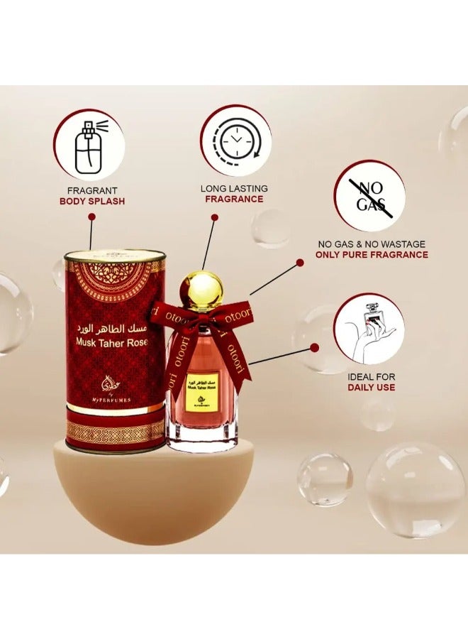 Otoori Musk Taher Rose by MyPerfumes Eau De Parfum For Unisex - 80ml | Sensual & Captivating Fragrance - Image 3