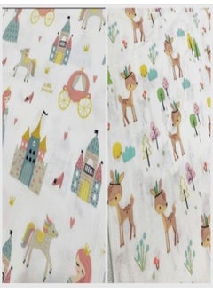 Mini Kit Non-Fiber Winter Long Sleeve Double Layer 100% Cotton Flannel Princess Gazelle Child Baby Sleeping Bag - pzsku/ZFB96D95A946981B87C04Z/45/_/1733933786/0de83a2c-72db-4a86-adfd-34ebcde8a105