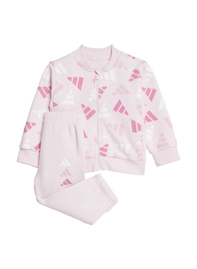 adidas seasonal essentials logo celebration fleece unisex tracksuit