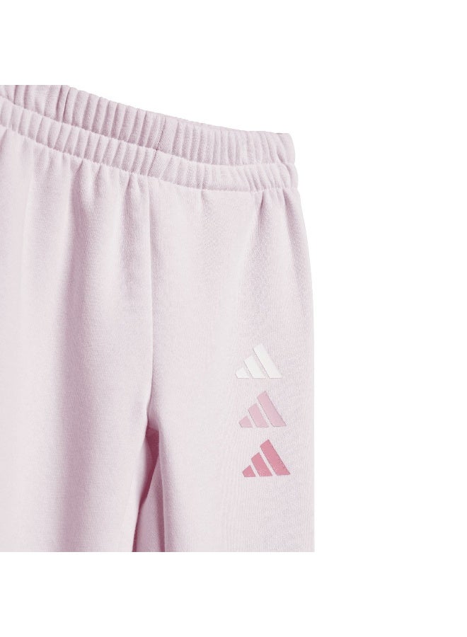 adidas seasonal essentials logo celebration fleece unisex tracksuit