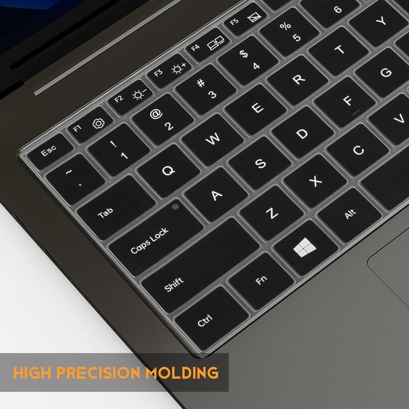 Capsa Keyboard Cover for Samsung Galaxy Book Pro 360 15.6 and Book 2 Pro 360 15.6", Galaxy Book Pro, Samsung Galaxy Book Pro 360 & Galaxy Book Pro 15.6" Keyboard Skin Cover Protector... (Black) - Image 4