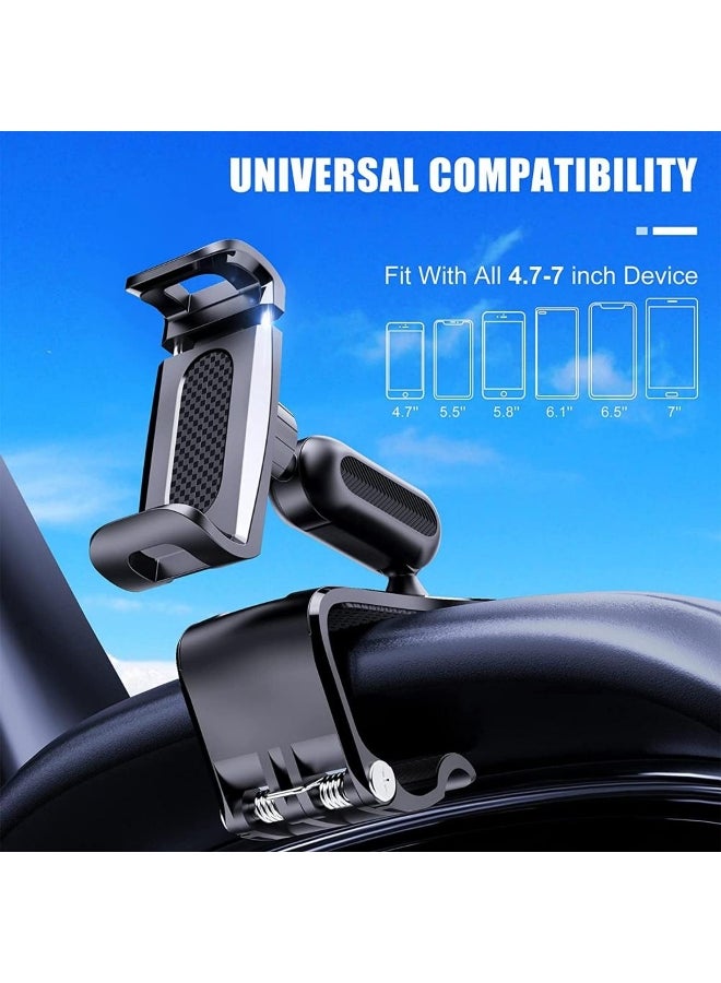 Car Phone Holder Mount 360 Degree Rotation Dashboard Cell Phone Holder for Car Clip Mount Stand Suitable for 4 to 7 Inch Smartphones - Image 3